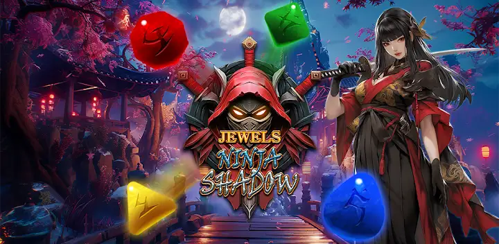 Jewel Ninja Shadow — Android game banner