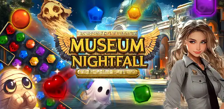 Jewel Museum Nightfall — Android game banner