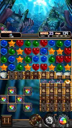 Jewel Poseidon : Jewel Match 3 screenshot 4