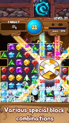 Jewels Time : Endless match screenshot 8