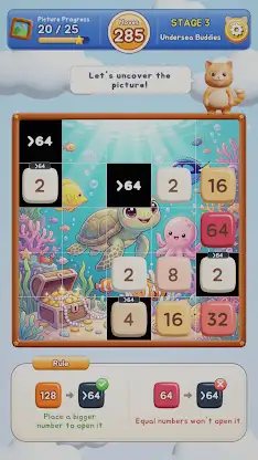 2048 Picture: Number Puzzle screenshot 4