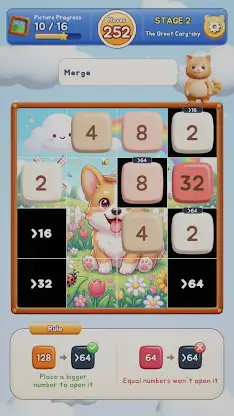 2048 Picture: Number Puzzle screenshot 3