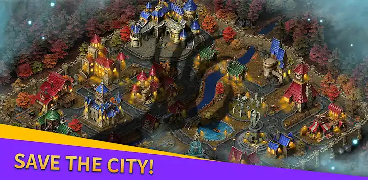 Raven Castle : Mystery Match 3 — Android game banner