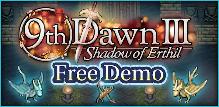 9th Dawn III - FREE DEMO - RPG — Android game banner