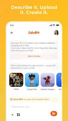 JuJuBit: AI Custom 3D Figures screenshot 2