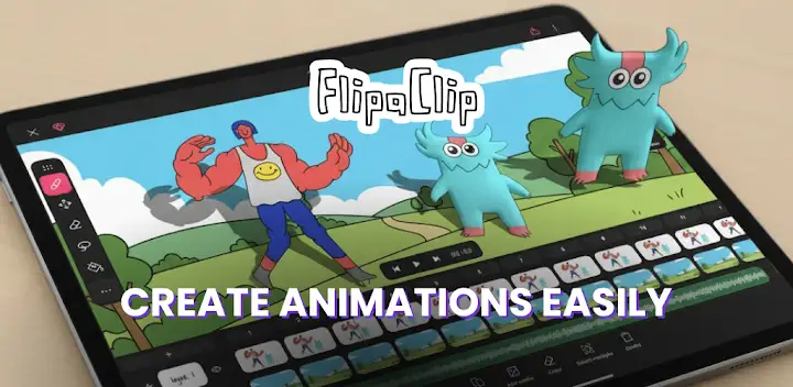 FlipaClip: Draw 2D Animation — Android app banner