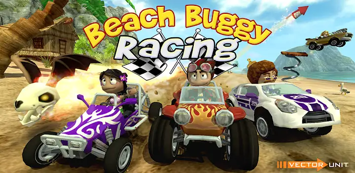 Beach Buggy Racing — Android game banner