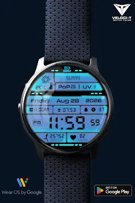 Digital Face V1 Watch Face screenshot 6