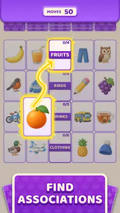 Card Sort: Associations Drop screenshot 1