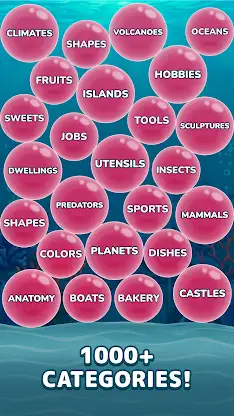 Bubble Associations: Word Game screenshot 5