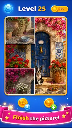 Jigsaw Travel: Cards Match screenshot 1
