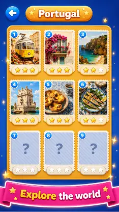 Jigsaw Travel: Cards Match screenshot 2