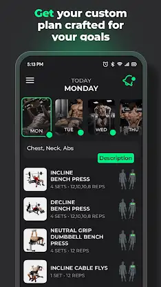 ProFit: Workout Planner screenshot 1