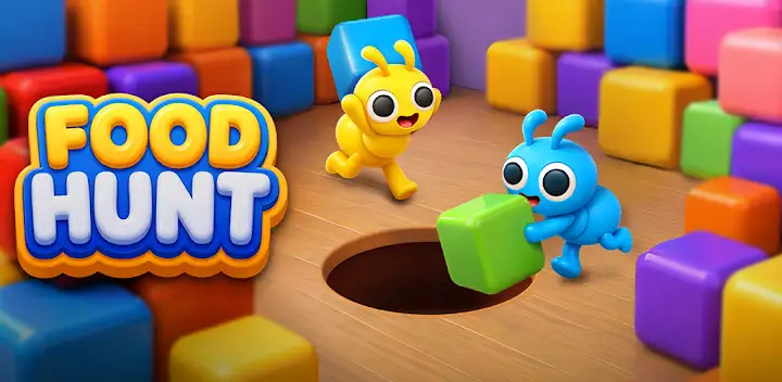 Food Hunt: Pixel Puzzle — Android game banner