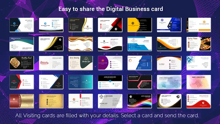 Business Card Maker, Visiting screenshot 8