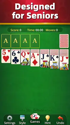 Vita Solitaire for Seniors screenshot 2