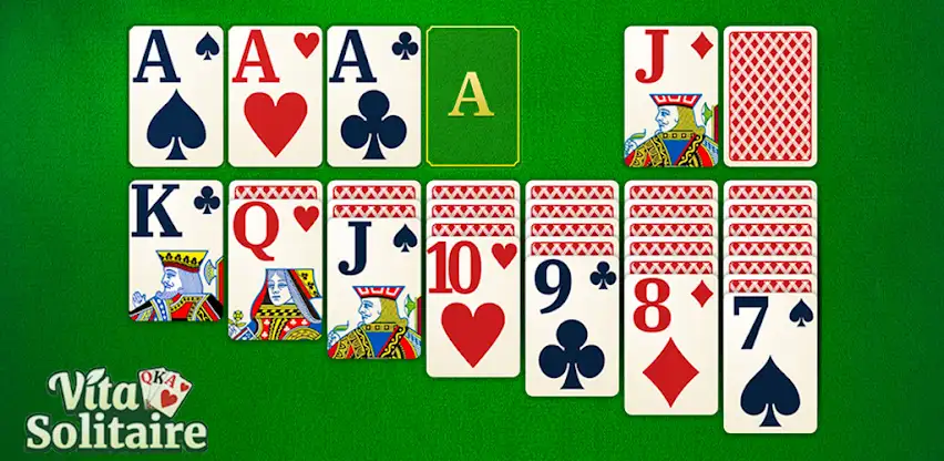 Vita Solitaire for Seniors screenshot 1