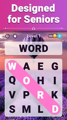 Vita Word Search for Seniors screenshot 1