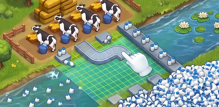 Klondike Adventures: Farm Game — Android game banner