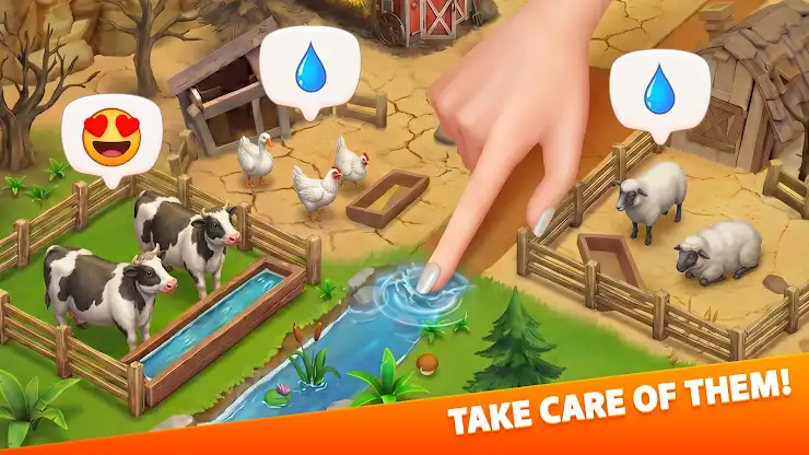 Klondike Adventures: Farm Game screenshot 4