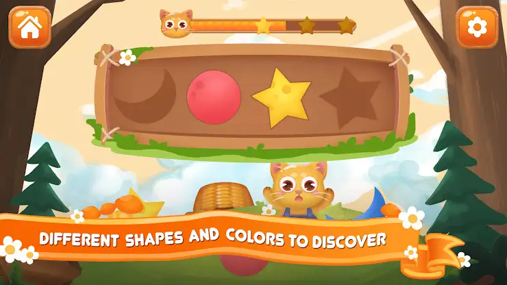 Vkids Shapes & Colors Learning screenshot 2