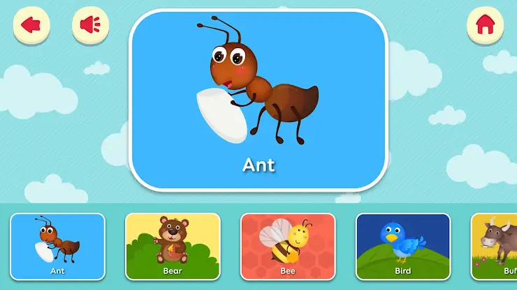 Smart Kids - Learn Languages F screenshot 1