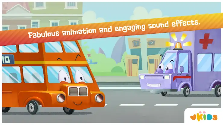Vkids Vehicles - Cars For Kids screenshot 4