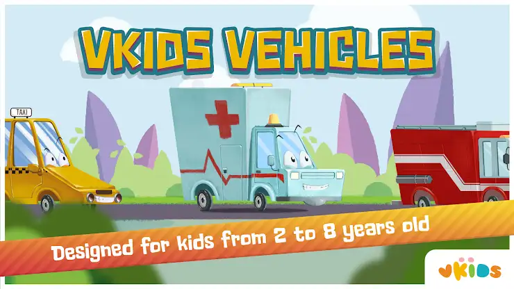 Vkids Vehicles - Cars For Kids screenshot 5