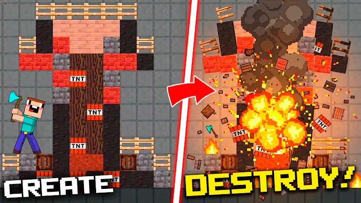Square Chaos Sandbox screenshot 1