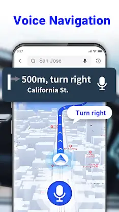 GPS Voice Navigation & Radar screenshot 2