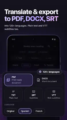 Voiser: Speech to Text & STT screenshot 7