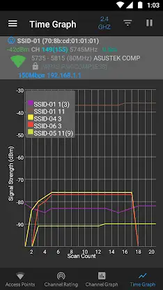 WiFi Analyzer (open-source) screenshot 5