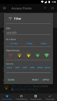 WiFi Analyzer (open-source) screenshot 7