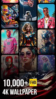 Wallpaper 4K & Live wallpaper screenshot 1