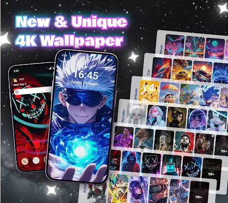 Live Wallpapers & 4K Wallpaper screenshot 1