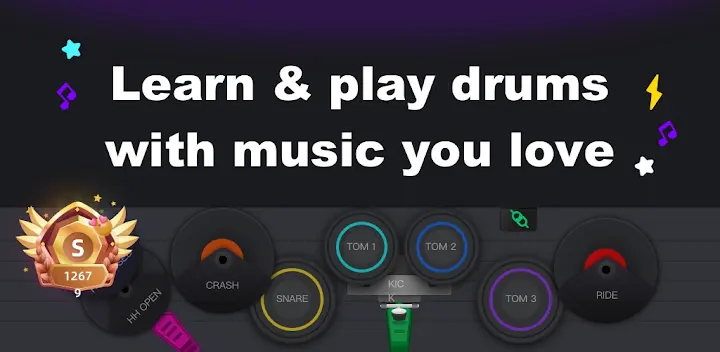 InstaDrum - Be a Drummer Now — Android app banner
