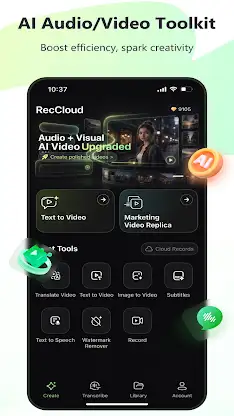 RecCloud – AI Video Generator screenshot 1