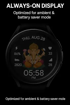 Ganpati WatchFace screenshot 5