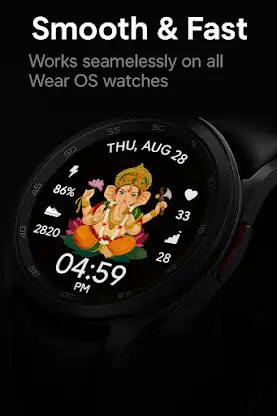 Ganpati WatchFace screenshot 6