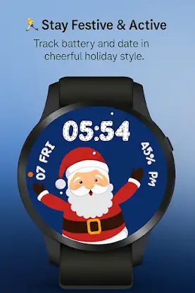 Merry Santa WatchFace screenshot 7