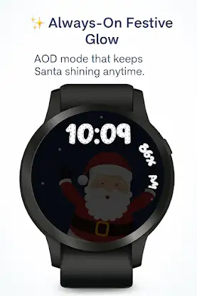 Merry Santa WatchFace screenshot 8