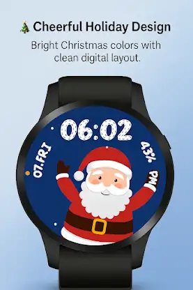 Merry Santa WatchFace screenshot 3