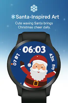 Merry Santa WatchFace screenshot 5