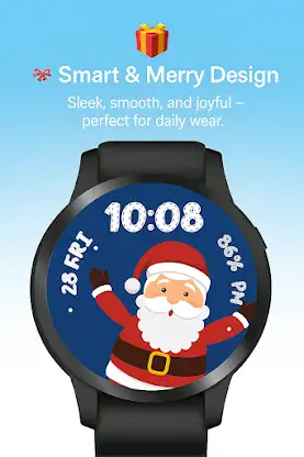 Merry Santa WatchFace screenshot 6