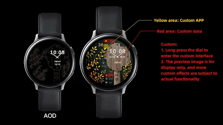 Autumn Wind For Wear OS screenshot 1