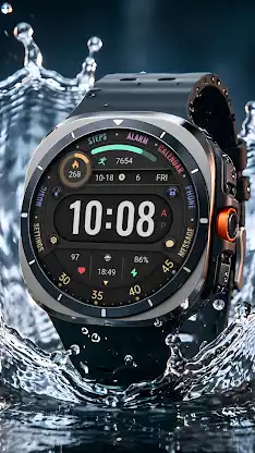 Colored Arc Text ZKin Watch screenshot 7