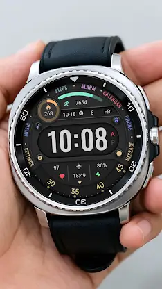 Colored Arc Text ZKin Watch screenshot 6