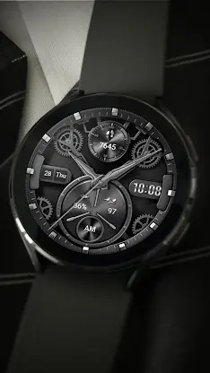 Silver Wheel For Wear OS screenshot 6