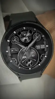 Silver Wheel For Wear OS screenshot 4