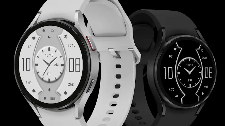 Grayish White For Wear OS screenshot 3